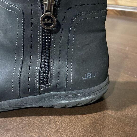 Jambu JBU Black Juno Side Zipper Ankle Boot Bootie Size 7 - Picture 5 of 9
